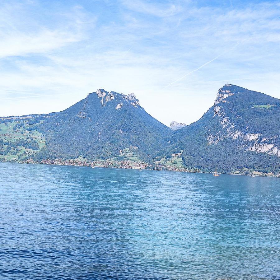 Spiez Lakeview By The Station Room A Dış mekan fotoğraf